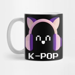 K-Pop Fan Headphones Mug